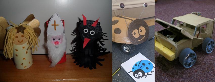 29.11. Ptákoviny z naší dílny – na téma "Stavíme autíčka z kartonu" a další
