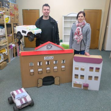 Natáčení krátkého filmu „RC auta po Brnu, proženou se v kartonu“